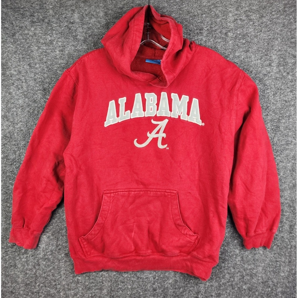 Team Athletics Alabama Hoodie Mens XXL Red‎ Crimson Tide Embroidered Pullover